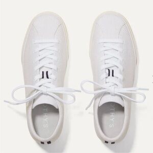 Rothy’s Lace Up Sneakers in White Size 9.5